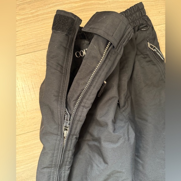 Coltech Boys Black Insulated Snow Ski Pants 3M Thinsulate Youth Size 10 - Picture 8 of 13